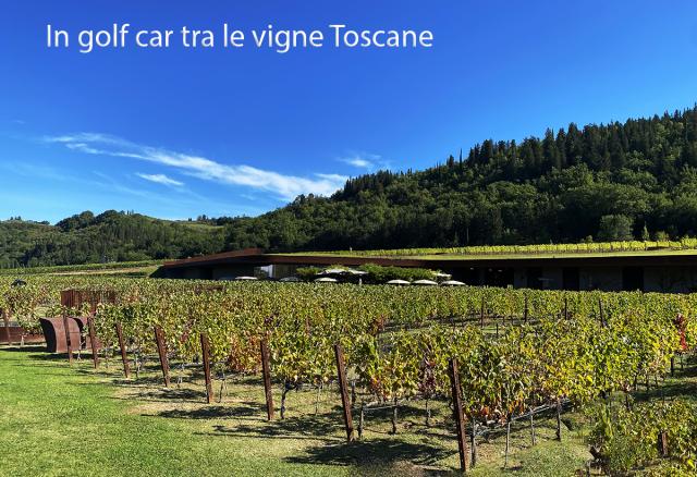 Passeggiate in golf car in Toscana