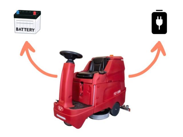 Batterie e Caricabatterie per Lavapavimenti