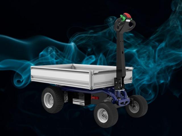Trasportatore elettrico Zallys Jespi | Carrello con pianale per piccoli spostamenti – EcologyDrive