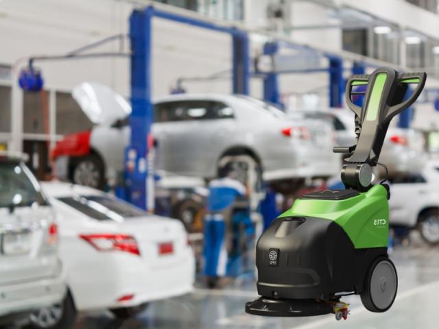 Lavapavimenti per officine e carrozzerie