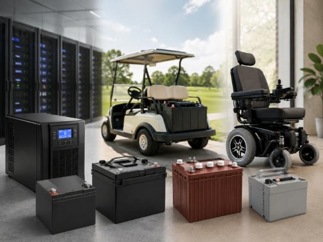 Come scegliere le batterie per UPS, Golf Car e Carrozzine