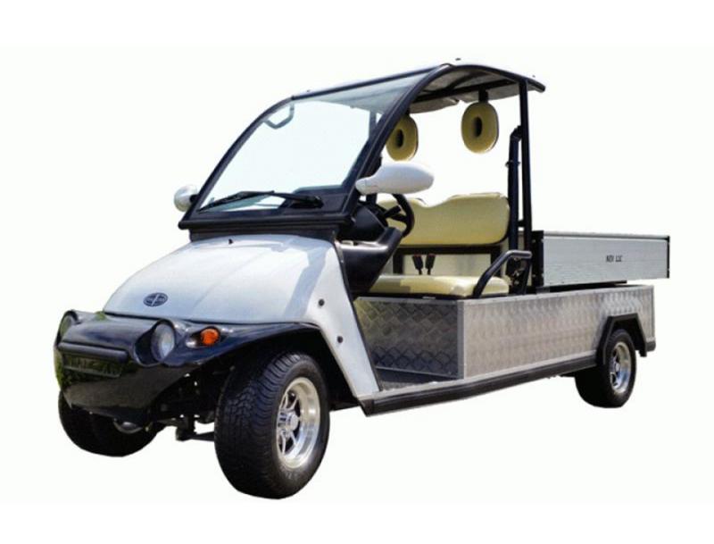 golf car con cassone trasporto merci