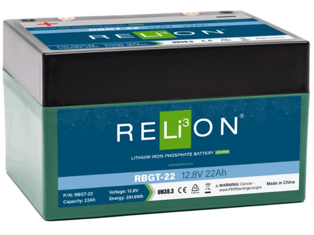 Batteria Litio Relion RBGT-22