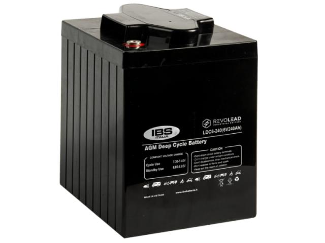 Batteria AGM Deep-Cycle Revolead LDC6-240 6V 240Ah 