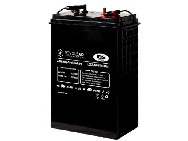 Batteria AGM Deep-Cycle Revolead LDC6-420 6V 420Ah