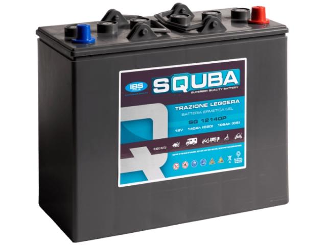 Batteria SQUBA GEL SG12140P 12V 140A
