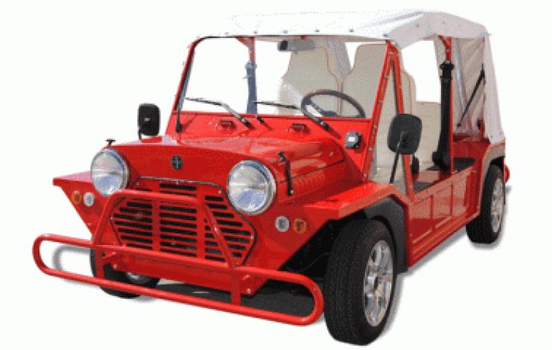 Veicolo elettrico golf car omologato E-MOKE