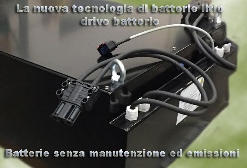 Batterie litio per veicoli elettrici e golf car