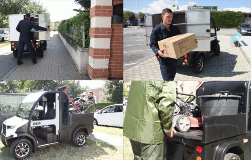 Veicolo elettrico NEV 5 cassonato