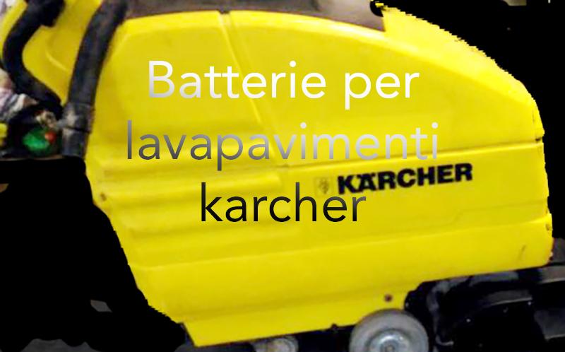 Batterie per lavapavimenti Karcher