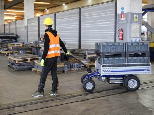 Carrello pianale elettrico Zallys JESPI