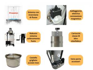 Aspiratore Industriale Coynco 1130 OIL - Trifase