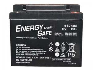 Batteria Energy Safe AGM VRLA 12V 45Ah Cyclic