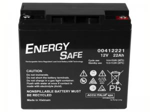 Batteria Energy Safe AGM VRLA 12V 22A Starter