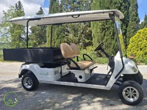 Noleggio Golf Car con Cassone per Fioriste e Staff Eventi