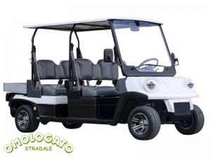 Melex 463 Navetta Elettrica Omologata 4 Posti