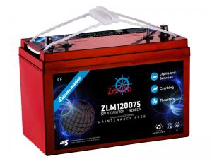 Batteria AGM Zenith ZLM120075 12V 100Ah
