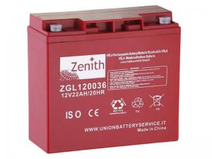 Batteria AGM Zenith ZGL120036 12V 22Ah