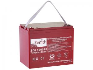 Batteria AGM Zenith ZGL120070 12V 80Ah