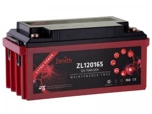 Batteria AGM Deep Cycle Zenith ZL120165 12V 75Ah