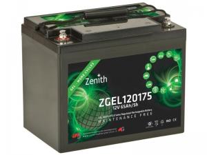 Batteria GEL Deep Cycle Zenith ZGEL120175 12V 75Ah