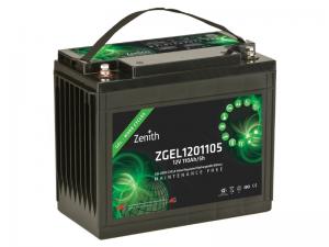 Batteria GEL Deep Cycle Zenith ZGEL1201105 12V 135Ah