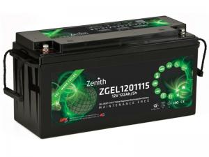 Batteria GEL Deep Cycle Zenith ZGEL1201115 12V 150Ah