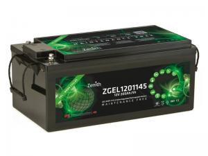 Batteria GEL Deep Cycle Zenith ZGEL1201145 12V 230Ah