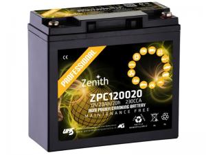 Batteria AGM Zenith ZPC120020 12V 20Ah alto spunto