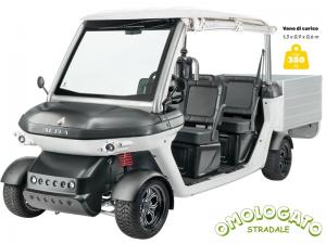 ALBA 4SC CARGO Golf Car Omologata 4 posti con cassone